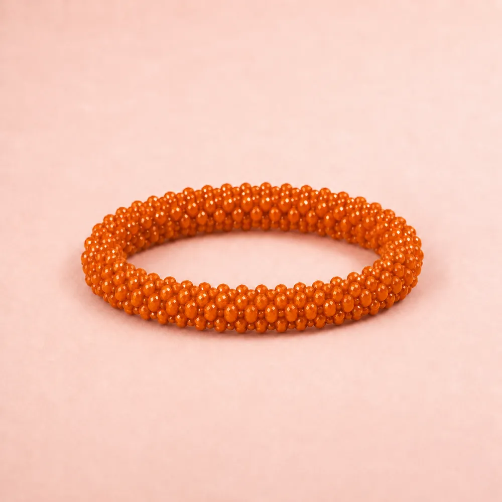 pulsera kumihimo Burnt Orange costa rica