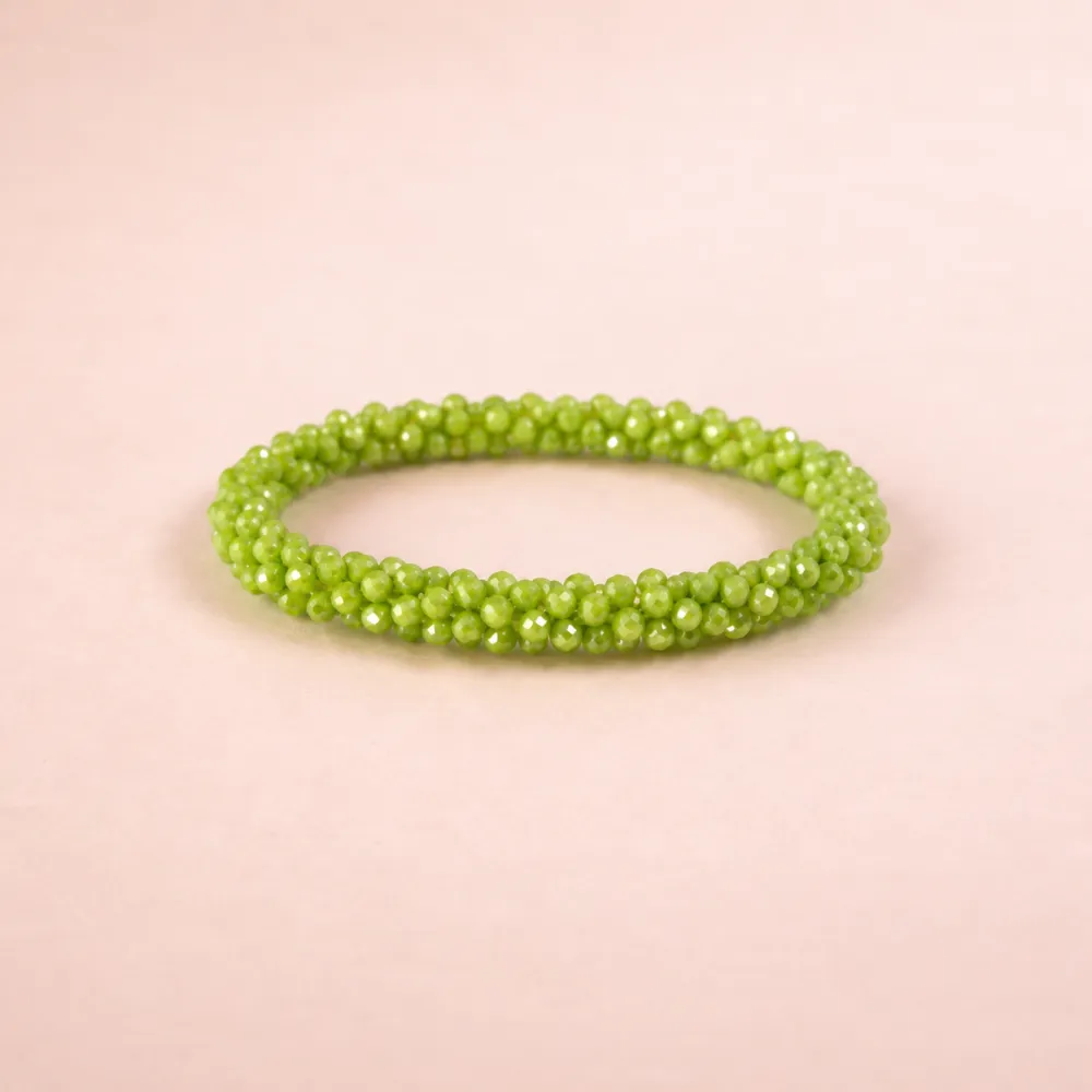 pulsera kumihimo Lime Green costa rica